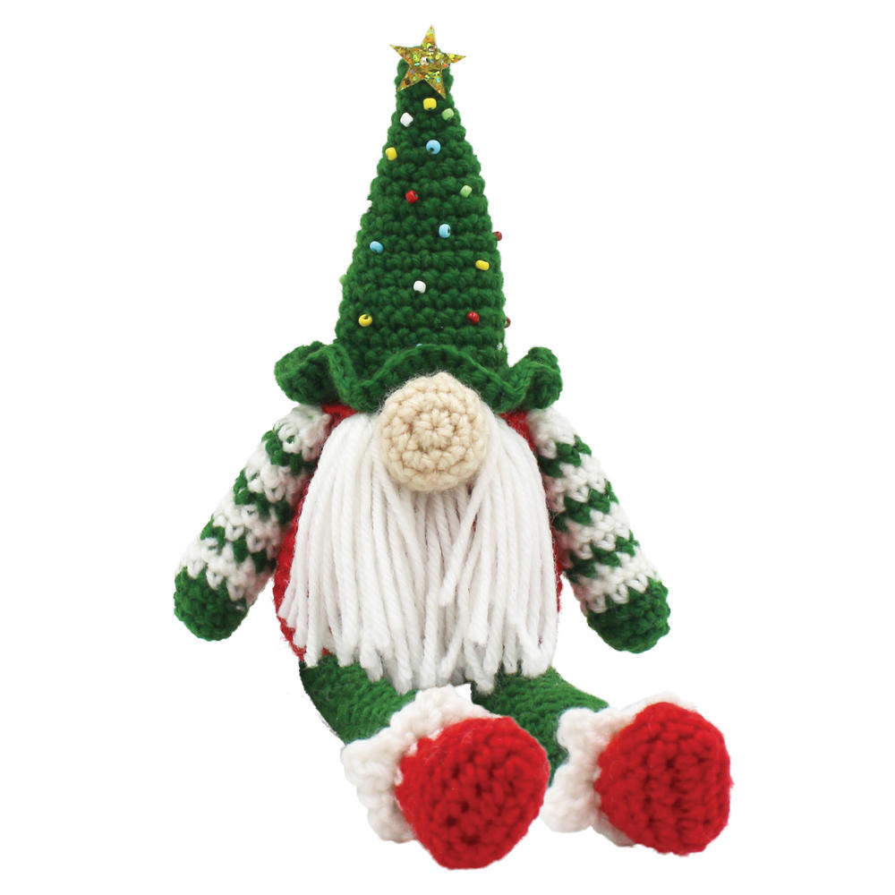 Holiday Gnome Crochet Kit from Needle Creations